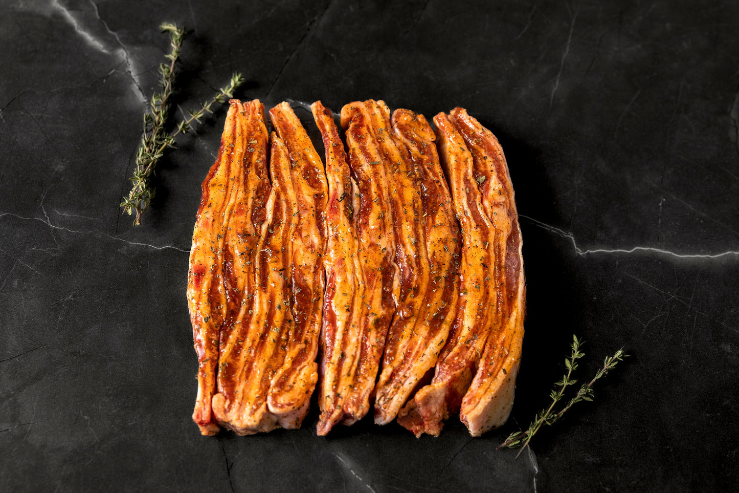 Marinated Lamb Spare Ribs (Honey, Rosemary & Mint ) - 1kg